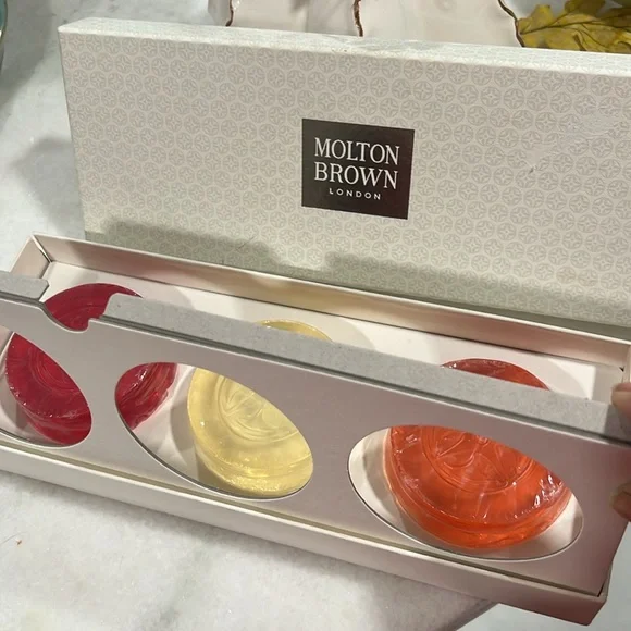 Molton Brown London Luxury Soap Assortment NIB